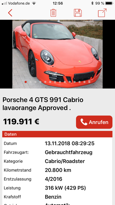 AutoradarX Autosuche Screenshot