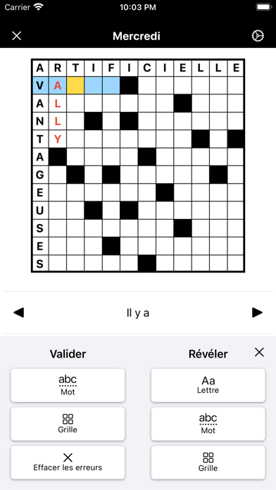 Mots Croisés HD 2 Screenshot
