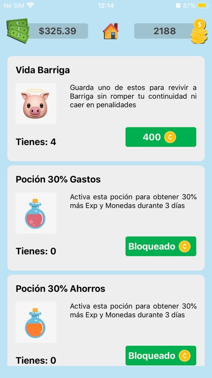 FINGAME - Finanzas personales screenshot-7