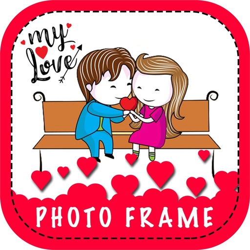 My Love Photo Frame & Sticker icon