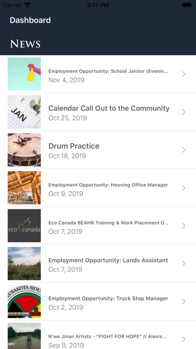 Alexis Nakota Sioux Nation Screenshot