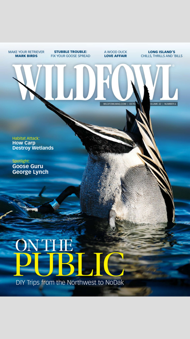 Wildfowl Magazine Screenshot