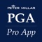 Peter Millar's PGA Pro App is designed to provide a place to host all golf content relevant to PGA Golf Professionals, Teaching Professionals and Assistant Professional