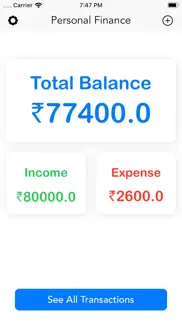 expense tracker. iphone screenshot 2