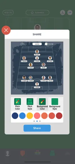 Game screenshot Tactics - Football Team Lineup apk