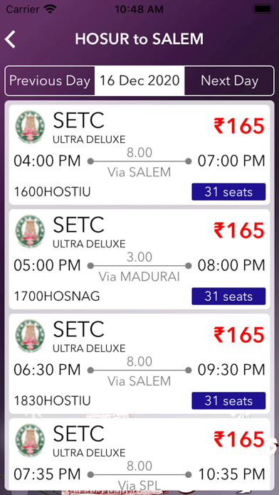 TNSTC Screenshot