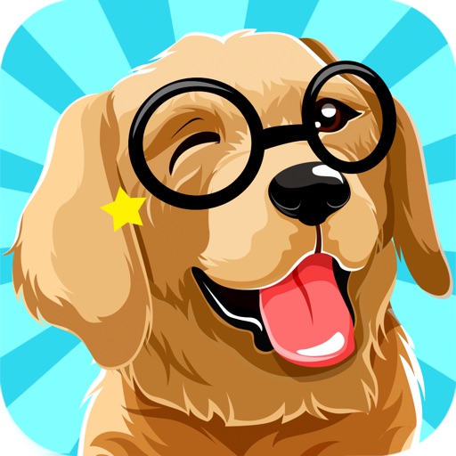 Golden Retriever Dog Emoji Icon