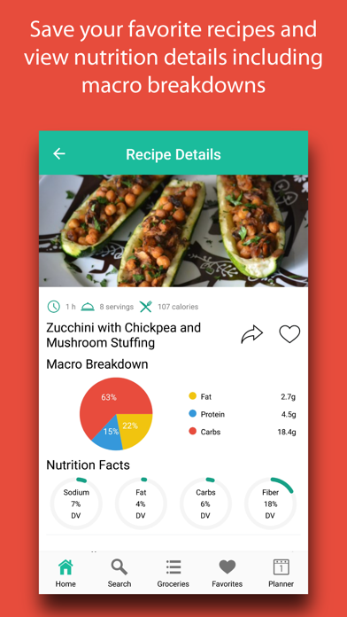 Gluten-Free Recipes & Meals Screenshot