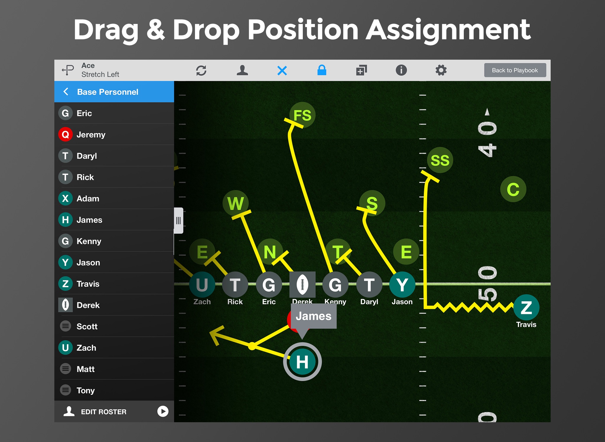 Tackle Football Playmaker screenshot 4