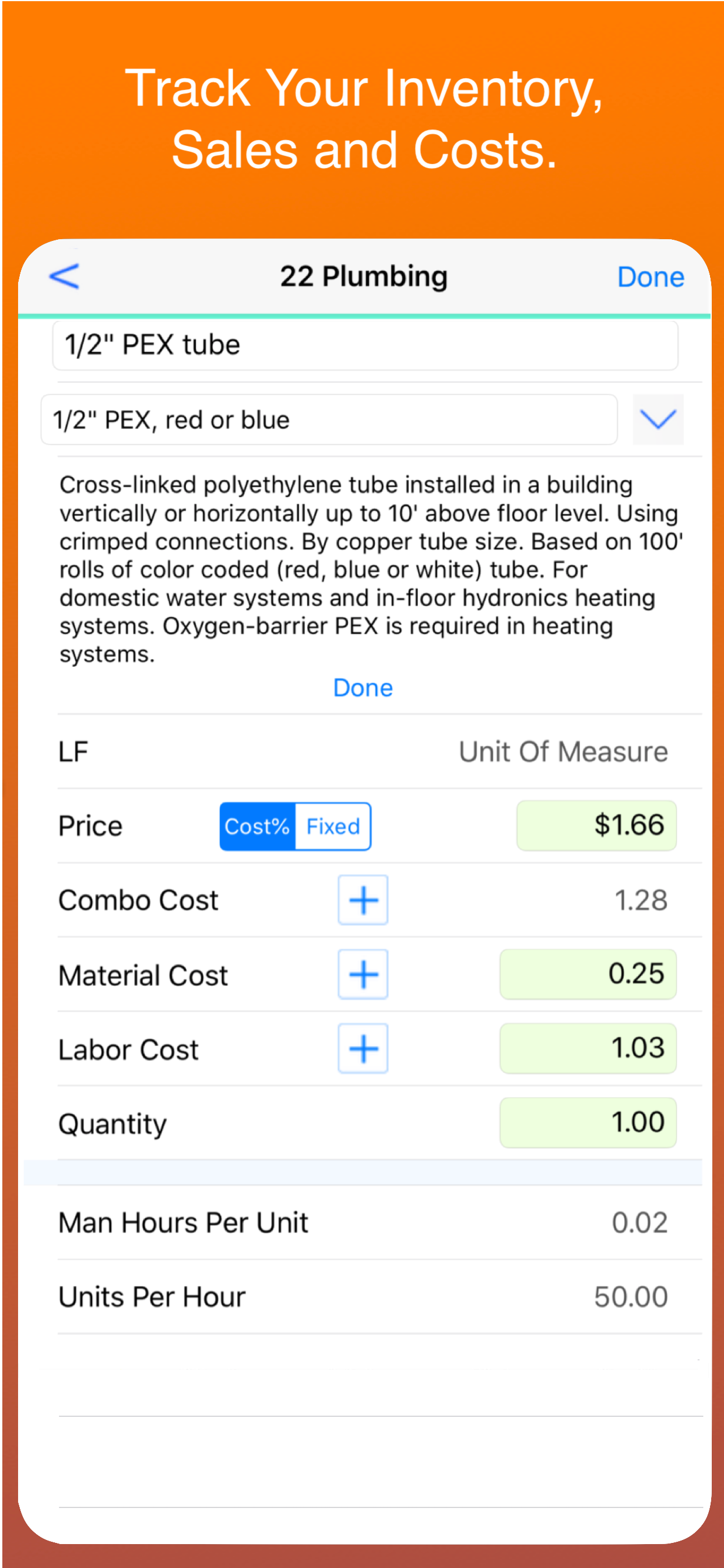 Plumber Invoices & Estimates screenshot 4