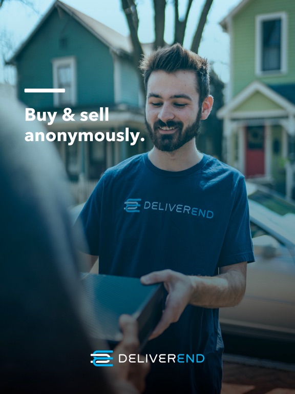 DeliverEnd iPad screenshot 1 - Shopping app