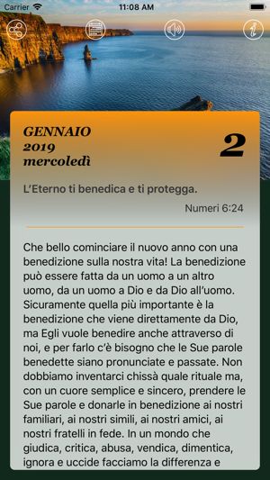 Calendario Una Parola Per Oggi