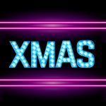 Download Neon Merry Xmas Stickers app