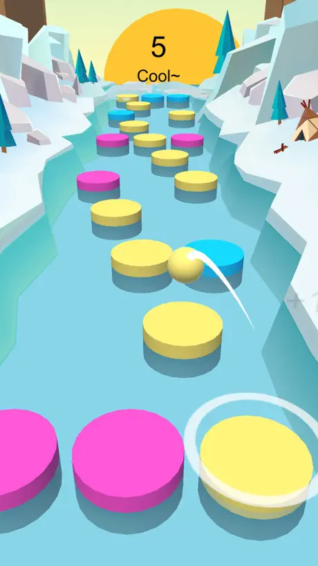 Color Piano Ball: Jump and Hit