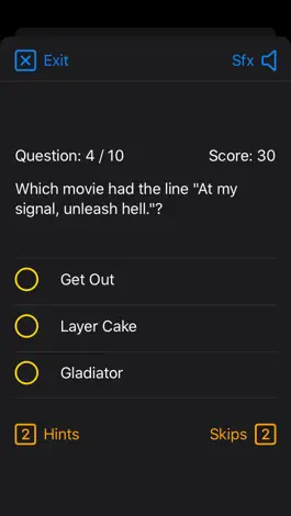 Game screenshot Cinema Trivia 2 hack