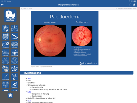 almostadoctor iPad screenshot 2 - Medical app