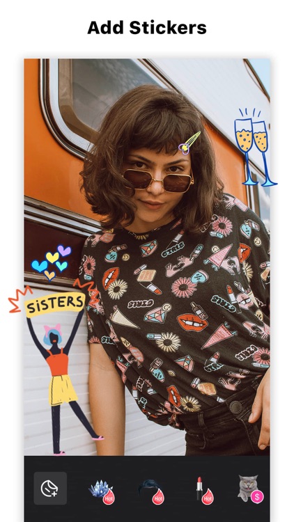 Sweet Selfie Editor for Face screenshot-5