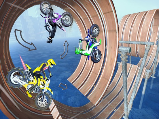 Dirt Bike Racing Madness iPad app afbeelding 4