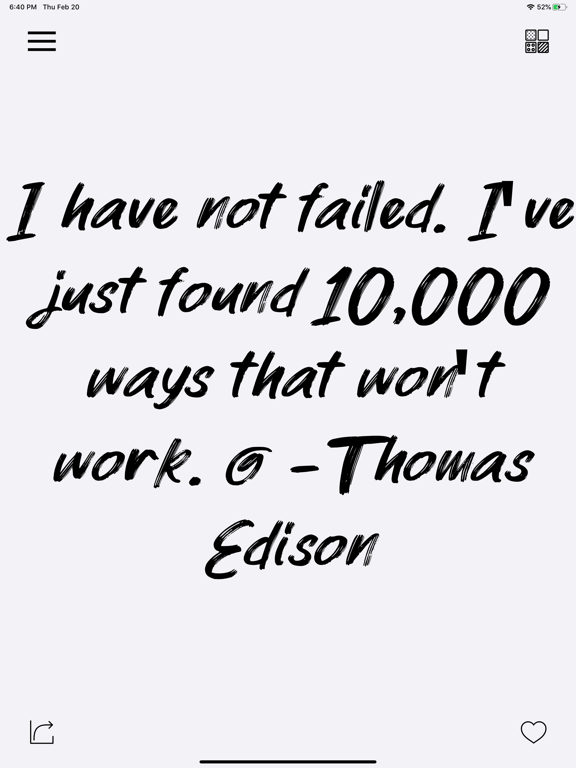 inspirational quotes Life love iPad screenshot 8 - Reference app