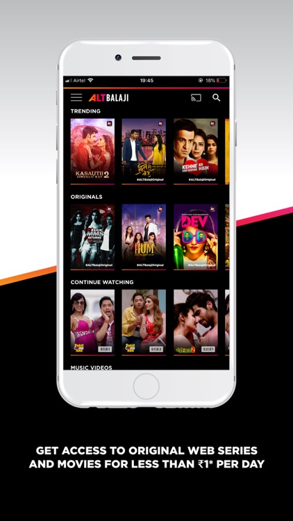 ALTBalaji – Original Webseries