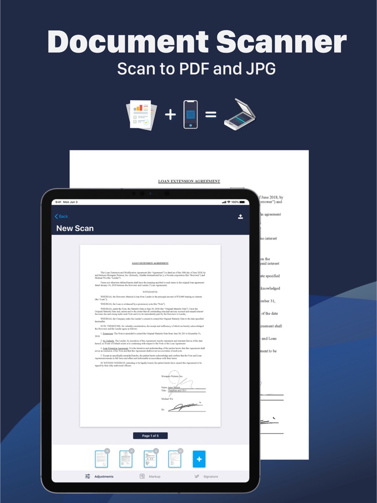 Document Scanner ® App for iPhone Free Download Document Scanner