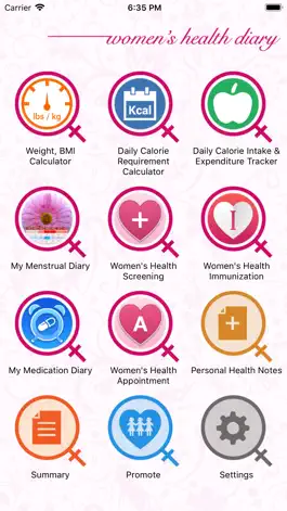 Game screenshot Women's Health Diary 2 mod apk