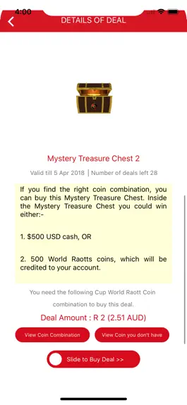 Game screenshot World Raott Treasure Hunt hack