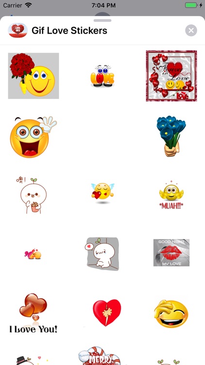 Love Gifs - Love Stickers Pack