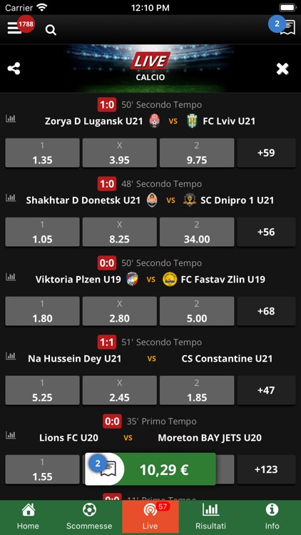 Venetian Scommesse Sportive screenshot-4