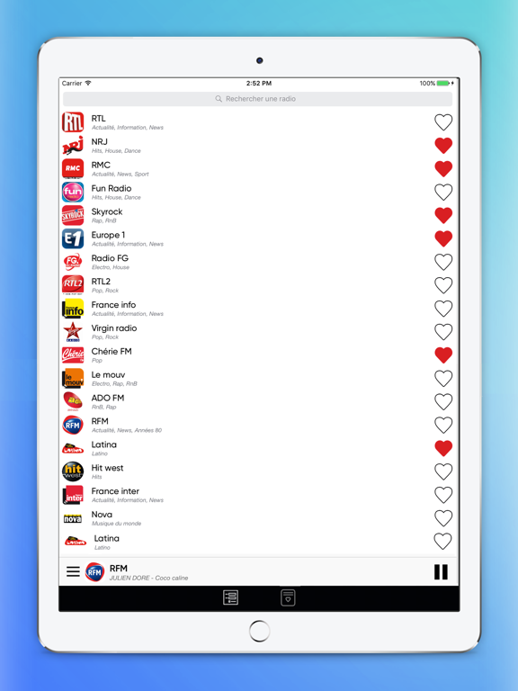 Screenshot #4 pour Radios France : radio FM