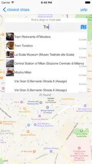 milan transport guide iphone screenshot 4