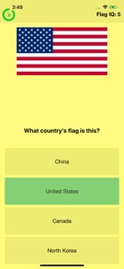 Flag IQ Quiz screenshot #2 for iPhone