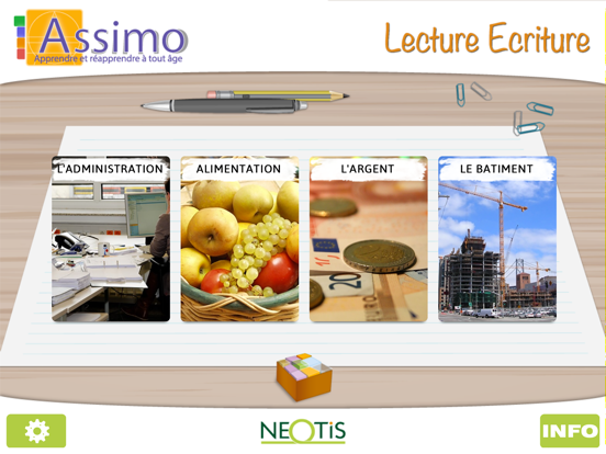 Screenshot #4 pour ASSIMO Touch Lecture Ecriture