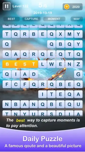Scrolling Words: Word Games screenshot 5