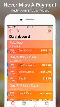 My Bills++ iPhone image 1