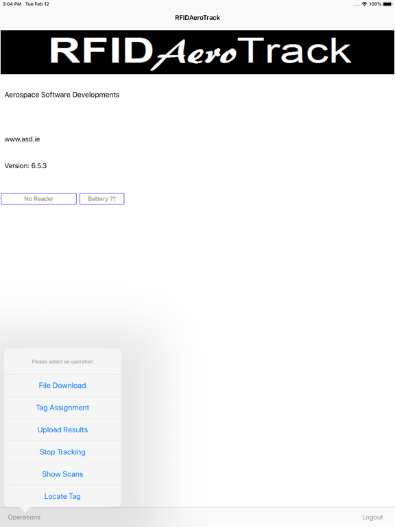 Screenshot #5 pour RFIDAeroTrack