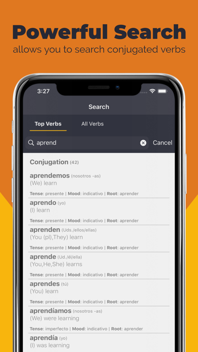 ConjuVerb - Spanish Verbs! Screenshot
