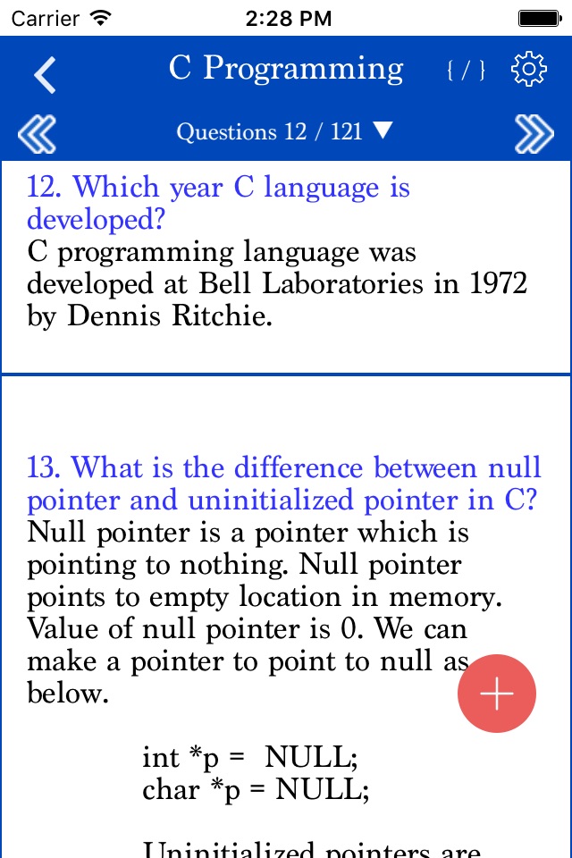 C Interview Questions screenshot 2