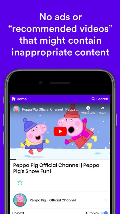 Safe Vision Kids for YouTube