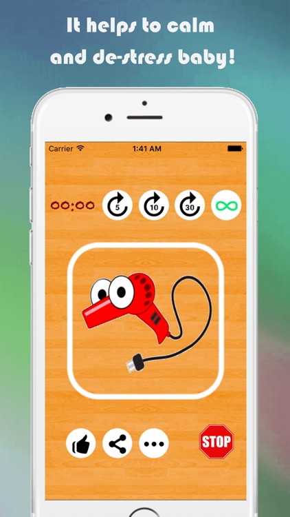 Hairdryer Sound For Baby Sleep screenshot-3