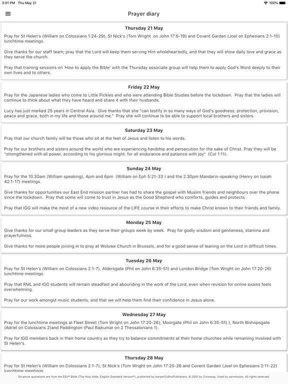 Bible Matters iPad screenshot 5 - Education app