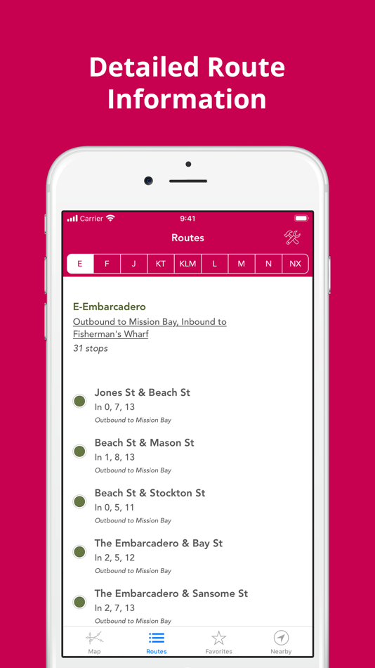 #2. SF Muni Buses (iOS) 由: Alex Perez