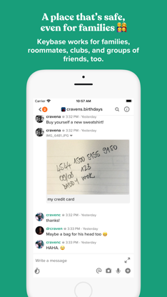Keybase - Crypto for Everyone screenshot 3