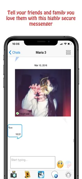 Game screenshot Love Notes Secure Messenger apk