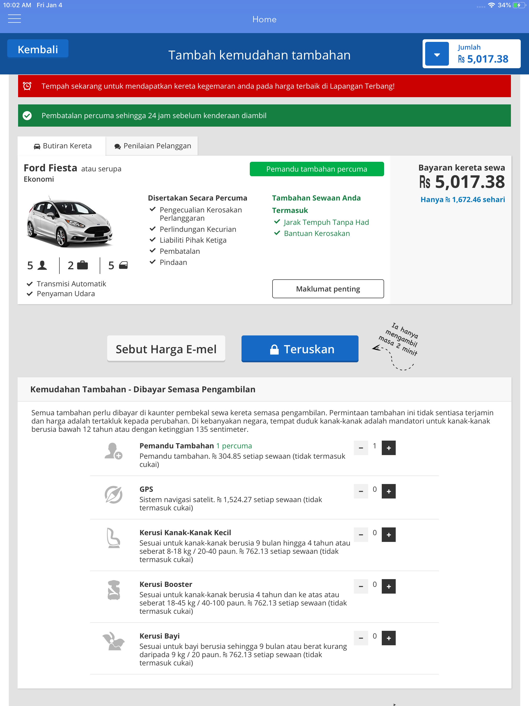 Kereta Sewa screenshot 6
