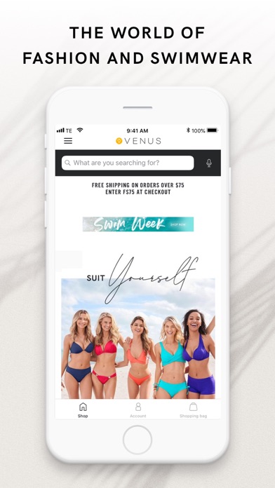 VENUS: Women's Clothing & Swim Screenshot