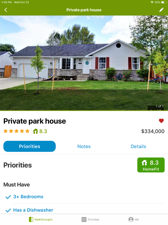 HomeFit RL iPad screenshot 8 - Lifestyle app