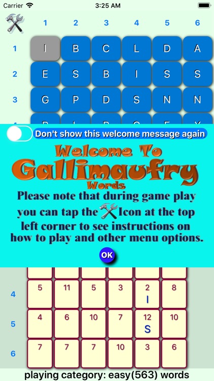 Gallimaufry Words Full screenshot-0