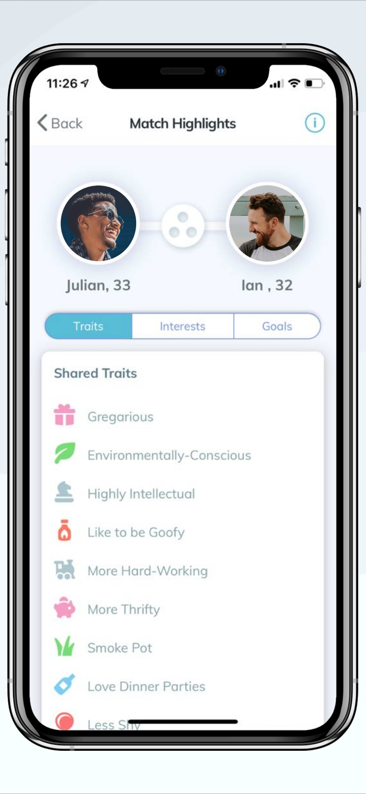 We3: Meet New People in Groups iphone screenshot 4