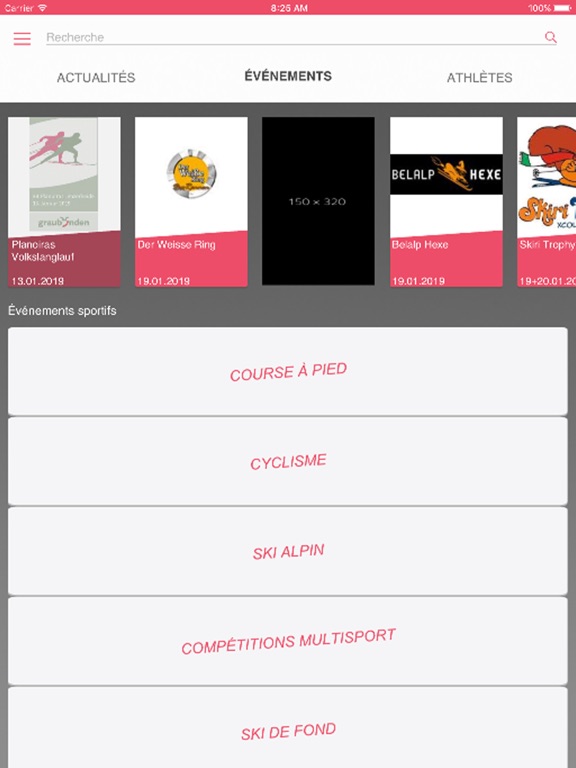 Screenshot #4 pour Datasport App